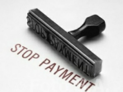 stop payment 