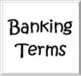 banking terms button